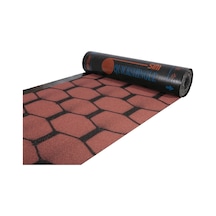 Quick Shingle - Petek Desenli Membran (Kırmızı)