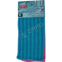 Stepy Mutfak + Banyo Mikrofiber Temizlik Bezi Renkli
