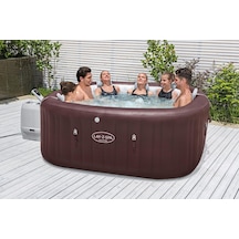 Lay-z-spa Maldives Smart Hydrojet Pro 6001u Enerji Tasarruflu Şişme Spa Havuzu, Mobil Uygulama Kontrollü, 5-7 Kişilik Mor