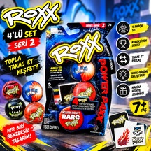 Roxx 4'lü Seri 2 Oyuncak Seti 4 Parçalı Koleksiyon Figür Seti Eğlenceli Çocuk Oyuncağı