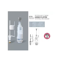 Nkp Nkp0110 Seramik Rezervuar iç Takım Beyaz