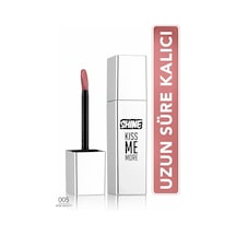 Flormar Shine Kiss Me More Uzun Süre Kalıcı & Parlak Bitişli Likit Ruj 005 Bare Beauty
