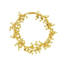 Yunuslu Sarmaşık Bilezik 20.70 Gram 14 Ayar Altın