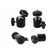 Tripod Slr Kamera Ve Ring Light Için 360 Derece Dönebilen Metal Mafsal Aparatı