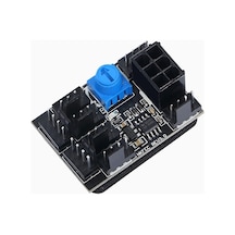 8 Port Fan Çoğaltıcı 8 Port Fan Kontrol Pwm Fan Kontrol 3 Pin 4 Pin Fan Hız Kontrol Fan Çağaltıcı
