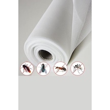 Pencere Sinekliği 130x150 Cm Çift Taraflı Bantlı Sinek Önleyici Kovucu Tül Perde Kapı Sinekliği Teli