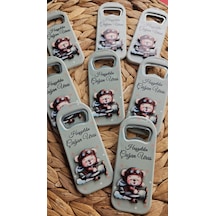 Uçak Temalı Erkek Bebek Açacak Hediyelik Magnet 20 Li Paket