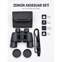 20x Büyütmeli Profesyonel Dürbün Hd Optik Lens Taşıma Çantalı Ve Boyun Askılı