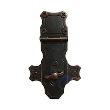 Cntma Dekoratif Anahtarlı Sandık Askısı - 40x65mm, Oksit, 1 Adet Diğer