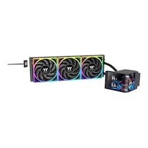 Thermaltake Magcurve 360 Ultra 6,67 İnc Amoled Ekranli 3x120mm Argb Sivi Sogutma Kiti