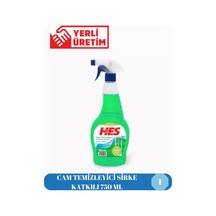Hes Cam Temizleyici Sirke Katkılı 750 ML