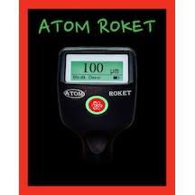 Yeni Atom Roket Araç Boya Test Cihazı Kaporta Boya Kalınlık Ölçer