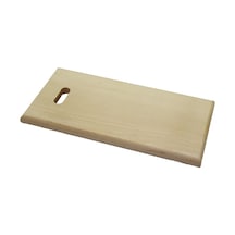 Bay 20x40cm Kalın 2.5cm Ahşap Kesim Panosu - Et Tahtası El Geçmeli Kulp Bx40 Najmaddin Diğer