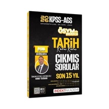 2026 Kpss Meb - Ags Tarih Ösym Nin İndeksi Çıkmış Sorular Son 15 Yıl Konu Konu Çözümlü Sku: Smgstk16179e21df