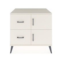 Kronos Şifonyer Tek Raflı 2 Çekmeceli 2 Kapaklı 88x59x80 Aytaşı-aytaşı Aytaşı