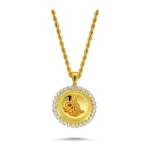 Sembolgold Altın Tuğralı Kolye Sg42-T99768