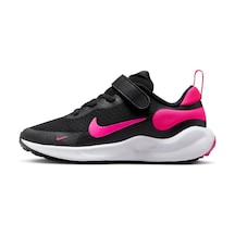 Nike Revolution 7 Psv Unisex Walking Shoes Lastik Bağcıklı Unisex Yürüyüş Ayakkabısı Siyah-pembe Yeşil