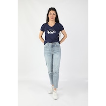 Kadın Kot Pantolon Buz Mavi -2ja/6086.buz Mavi Buz Mavi