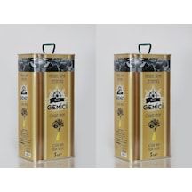 Emin Gemici Olgun Hasat Soğuk Sıkım Natürel Sızma Zeytinyağı 2 x 5 L