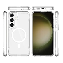 Samsung Galaxy Uyumlu S24 Plus Kılıf Magsafe Şarj Özellikli T-max Kapak