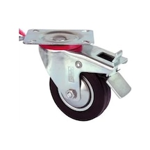 Ers Servis Tekeri - Tablalı Frenli Siyah Döner - Çap 100 Mm Diğer