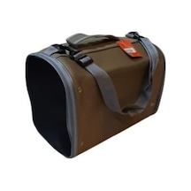 La Vista Yırtılmaz Fileli Flybag Kedi, Küçük Köpek Taşıma Çantası Bej 35-25-50cm