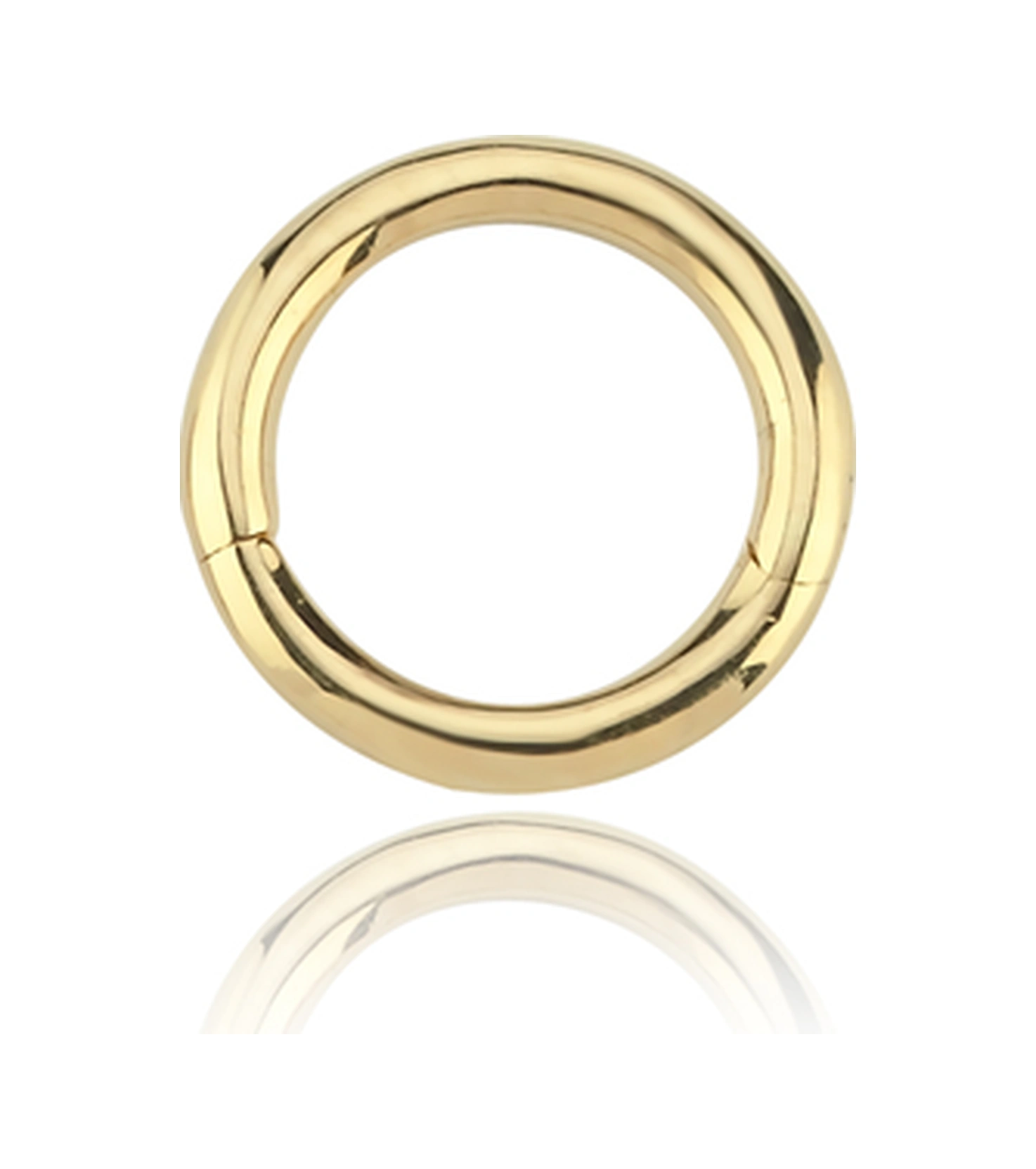 Cherry By Özkonak 0.6 Cm Düz Helix Piercing Sarı