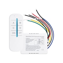 Weko Wk-28838 4 Kanallı Uzaktan Kumandalı Aydınlatma Kontrol Anahtarı Avize Modülü Belirtilmemis