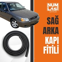 Hyundai Accent Admire 2000-2003 Sağ Arka Kapı Fitili-a Kalite-numlas-nm6365