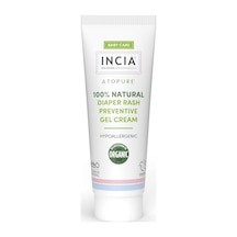 Incıa Atopure %100 Doğal Pişik Önleyici Jel Krem Organik Yalancı İğde Bakım Kremi Bitkisel 60 Ml