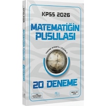 Cba Yayınları 2026 Kpss Matematik Matematiğin Pusulası 20 Deneme Çözümlü - Abdullah Kaya