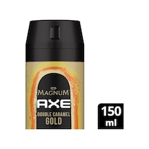 Magnum Erkek Deodorant Sprey Double Caramel Gold Hazzın Kokusu 150 Ml