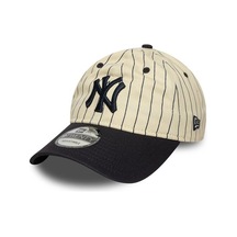 New Era Pinstripe 9 Twenty Neyyan Bej Şapka -bej