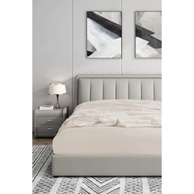 Puella %100 Pamuk Lastikli Bebek Çarşaf 70 X 140 Ekru