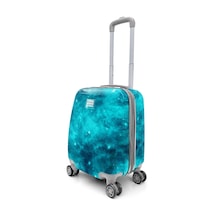Coral High Renkli Desenli Mini Kabin Boy Valiz 40cm 16768 Çok Renkli