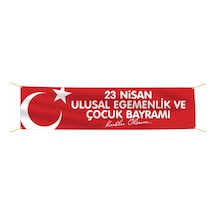 23 Nisan Pankartı -1 Tek Ebat