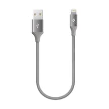 Alumicable Mini 30cm Lightning Şarj Kablosu- Uzay Grisi 2dk28ug Standart