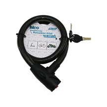 İbico İ18-065 Anahtarlı Motosiklet Ve Bisiklet Kilidi 20 Mm X 100 Cm - Aç Kapa Kapaklı Şeffaf Kılıflı