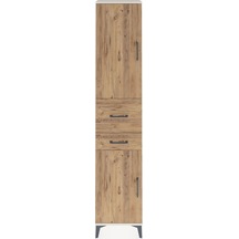 Arges Dolap 4 Raflı 2 Çekmeceli 2 Kapaklı 44x30x221 Aytaşı-çam Aytaşı