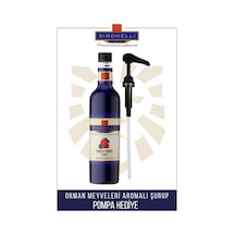 Simoenlli Kahve Şurubu Orman Meyveleri Aromalı 700 ML + Pompa Simonelli
