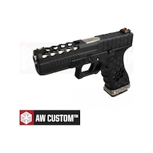 Cybergun Aw Glock17 Hexcut Vx0101 Full Siyah Gbb Airsoft Tabanca