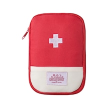 Taşınabilir İlk Yardım Tıbbi Kiti Seyahat Açık Kamp Acil Tıp Saklama Çantası Seyahat Mini Edc Kılıfı Organizatör Hap Durumda Ordu Yeşil S