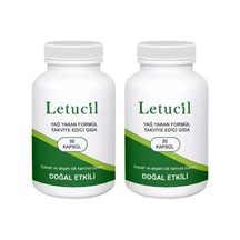 Letucil Destekleyici Ürün 30 Lu Yeşil Çay Ve Biberiyeli Güç Desteği X 2 Adet