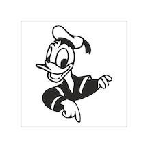 Duck Folyo Sticker 160cm Uzunluk Siyah