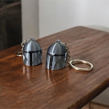 Mandalorian Kask Anahtarlık Pla Malzeme 4 Cm