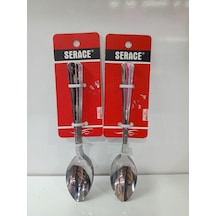 Metal Tatlı Kaşığı 6 Lı 2 Paket