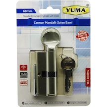 Cerman Mandallı Saten Barel Kilit 68mm Ym-b68ms