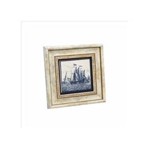 Hollanda Deseni Baskılı Taş Tablo 20x20 602