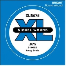 D'addario Xlb075 Xl Nickel Wound Bas Gitar Tek Teli 0.075 İnç