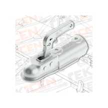 Römork ve Karavan Kaplin - 1300 Kg - Yuvarlak 60 Mm Bağlantı